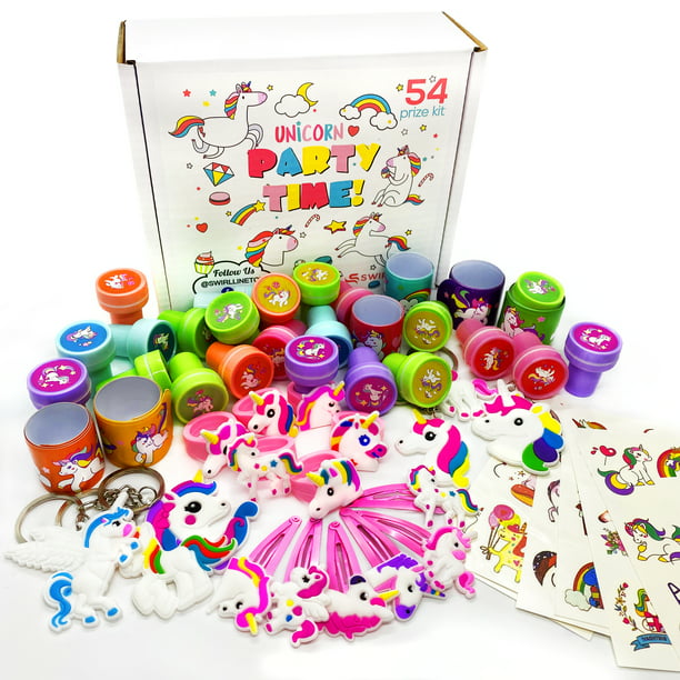 Self-Ink Stampers Prizes Bulk Pack Teacher Prizes Birthday Supplies OIG Brands Stamps Party Favors for Kids Mermaid 24 Pack 